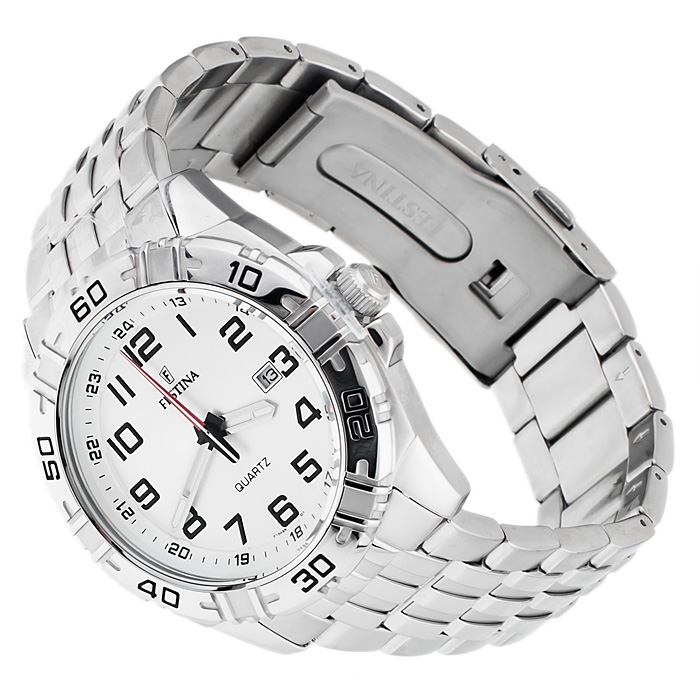 Festina F16495-1 Classic Classic klasyczny zegarek srebrny - miniatura 7