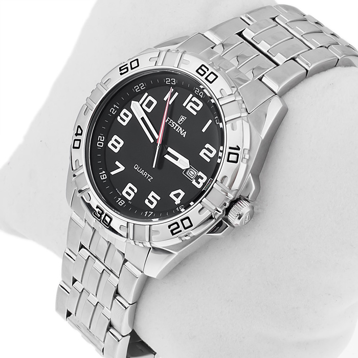 zegarek Festina F16495-2 srebrny Classic - miniatura 2