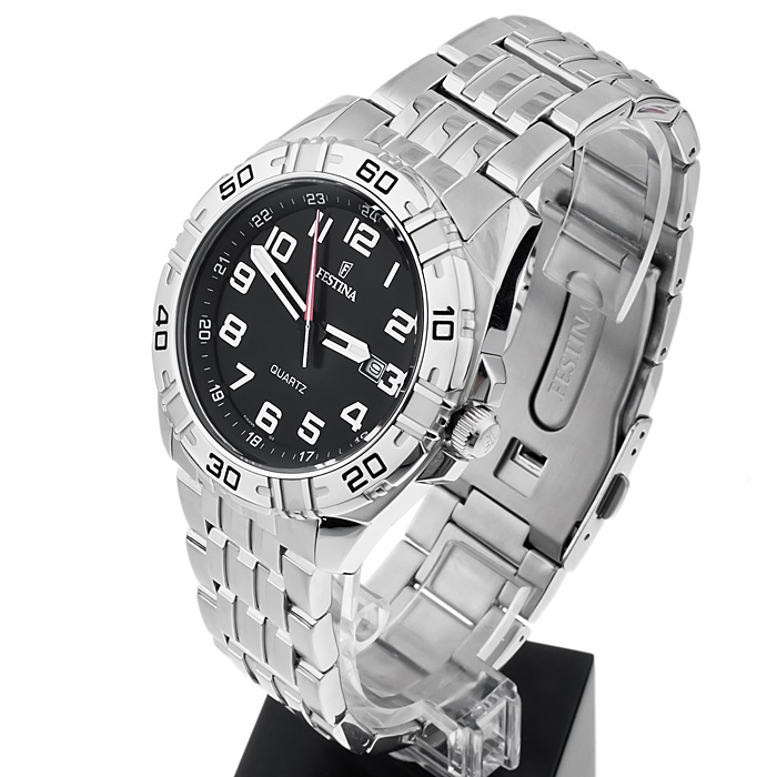 Festina F16495-2 Classic Classic zegarek męski klasyczny mineralne - miniatura 3