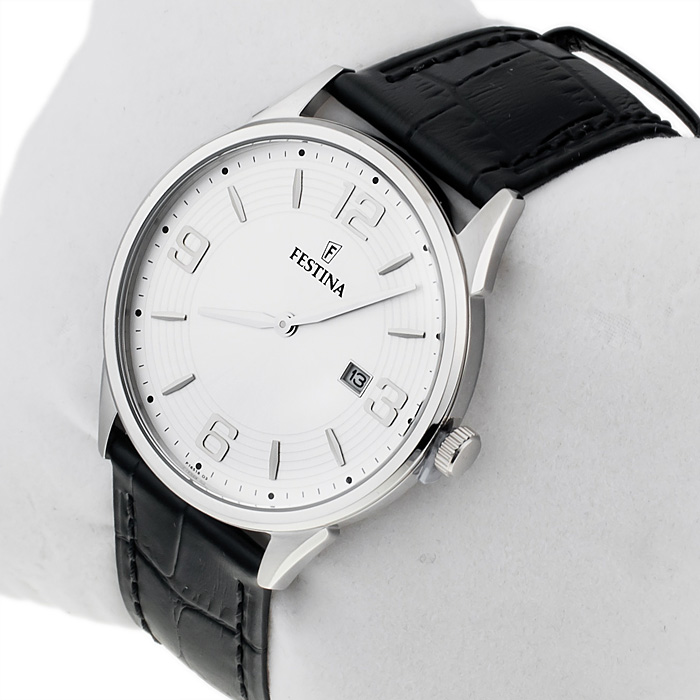 zegarek Festina F16518-3 srebrny Classic - miniatura 2