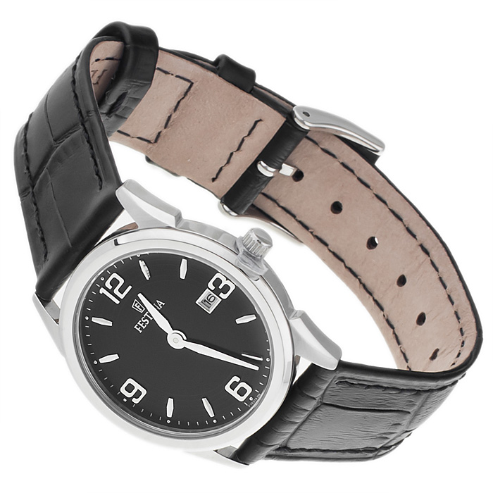 Festina F16519-6 Classic sportowy zegarek srebrny - miniatura 4