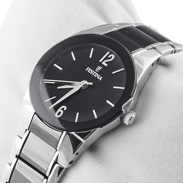 zegarek Festina F16534-2 srebrny Classic - miniatura 2