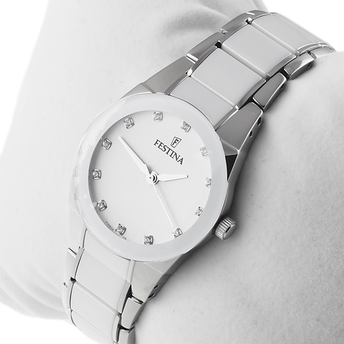 zegarek Festina F16534-3 srebrny Classic - miniatura 2