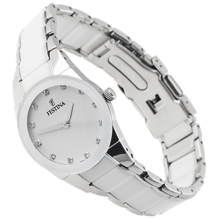Festina F16534-3 Classic klasyczny zegarek srebrny - miniatura 4
