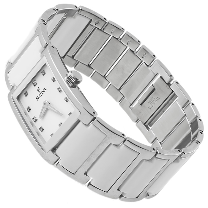 Festina F16536-3 Classic sportowy zegarek srebrny - miniatura 4