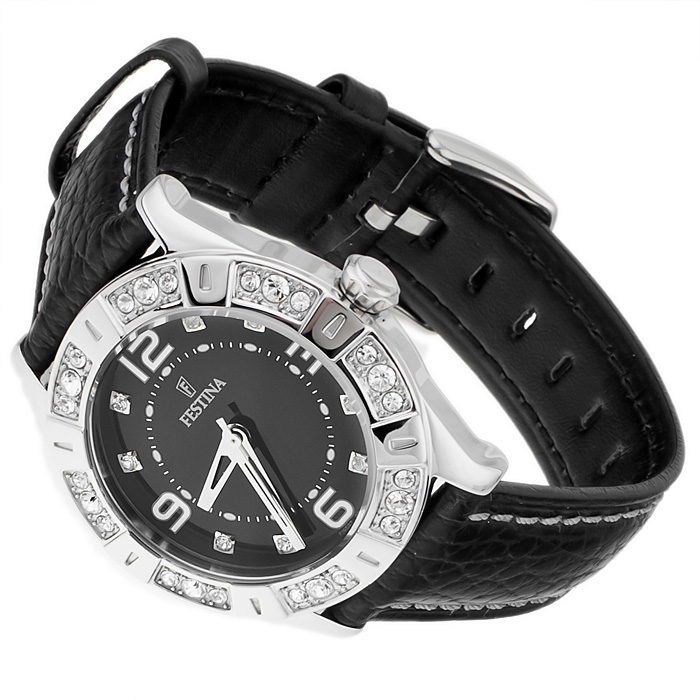 Festina F16537-2 Boyfriend Classic sportowy zegarek srebrny - miniatura 4