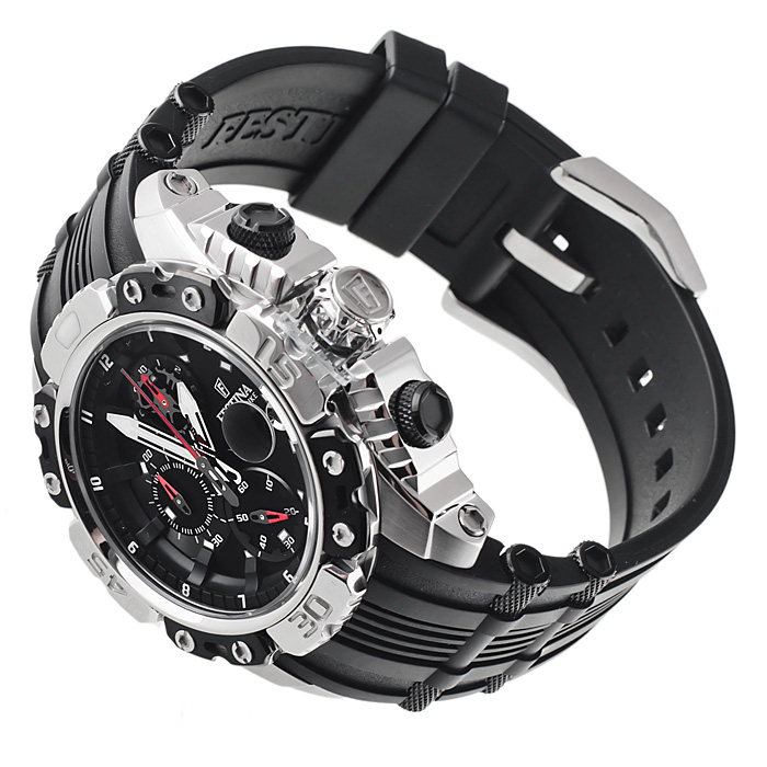 Festina F16543-3 Tour De France sportowy zegarek srebrny - miniatura 4