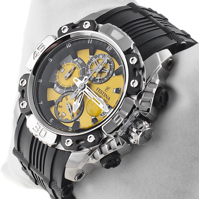 zegarek Festina F16543-6 srebrny Tour De France - miniatura 2