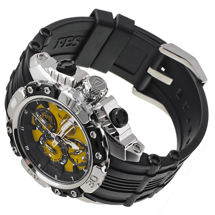 Festina F16543-6 Tour De France sportowy zegarek srebrny - miniatura 4