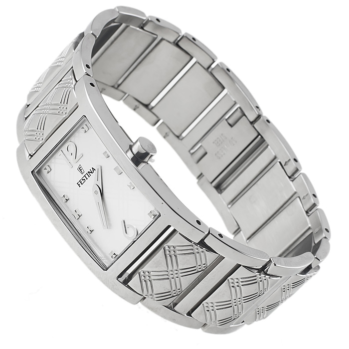 Festina F16556-1 Classic sportowy zegarek srebrny - miniatura 4