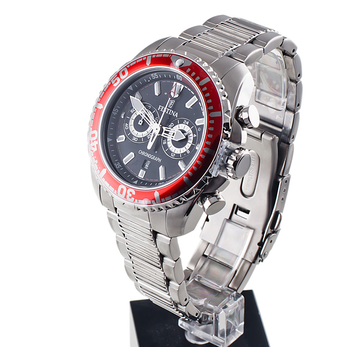 Festina F16564-8 Chronograf zegarek męski sportowy mineralne - miniatura 3