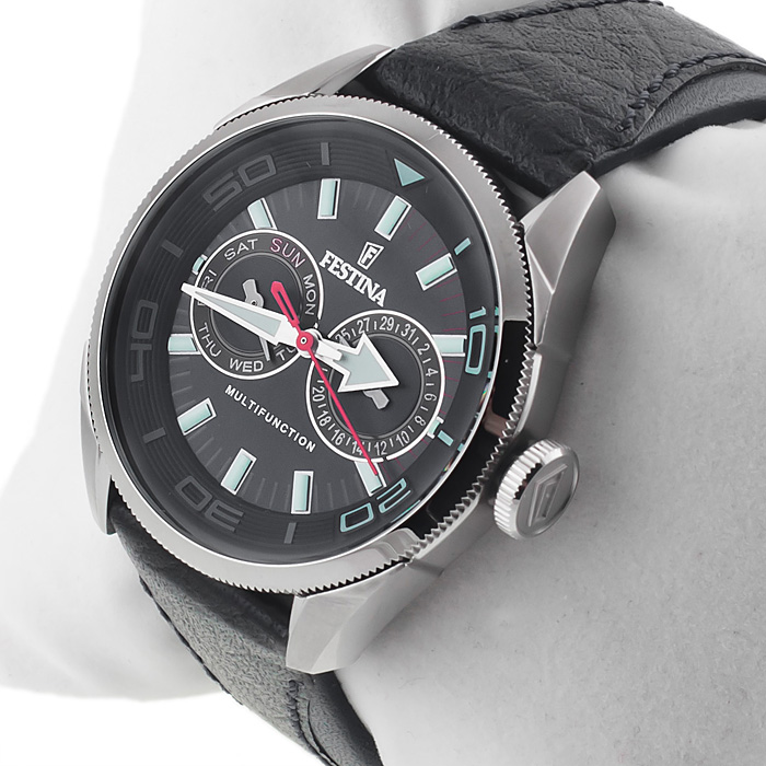 zegarek Festina F16572-3 srebrny Sport - miniatura 2
