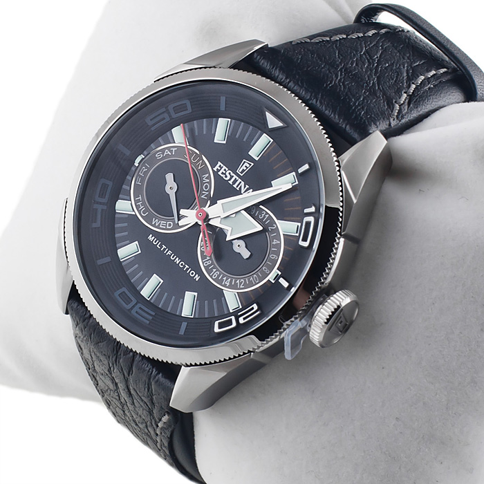 zegarek Festina F16572-4 srebrny Sport - miniatura 2