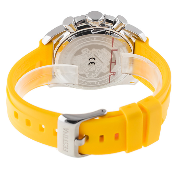 Festina F16574-1 zegarek męski sportowy Chronograf pasek - miniatura 5