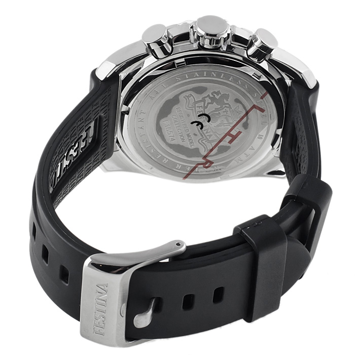 Festina F16574-4 zegarek męski sportowy Chronograf pasek - miniatura 5