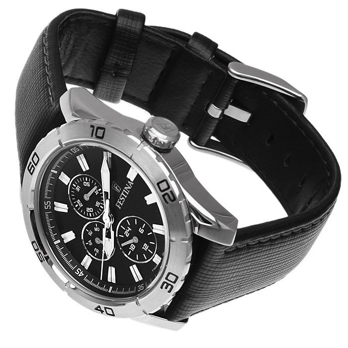 zegarek Festina F16607-4 srebrny Sport - miniatura 4