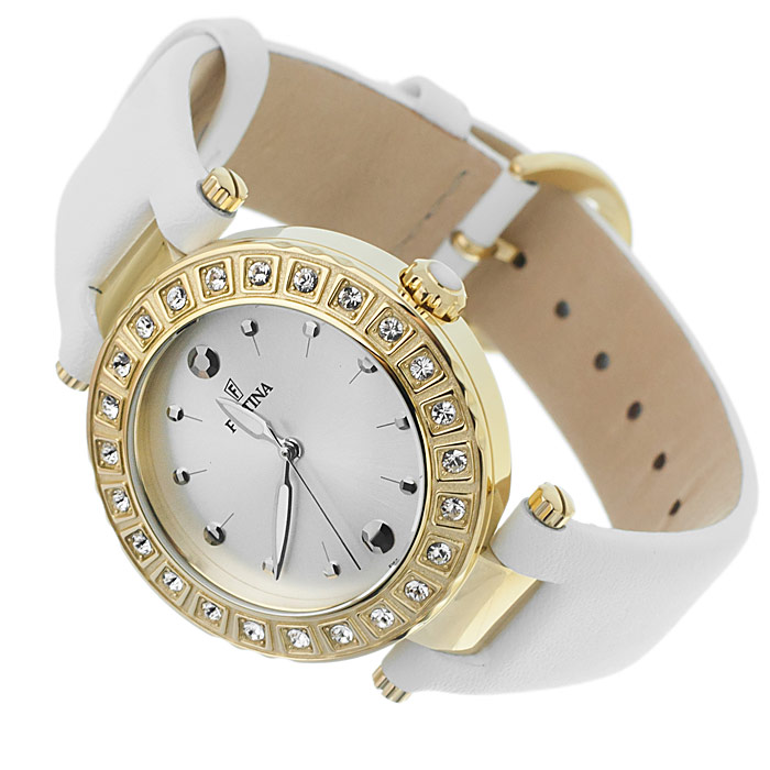 zegarek Festina F16646-1 złoty Trend - miniatura 4