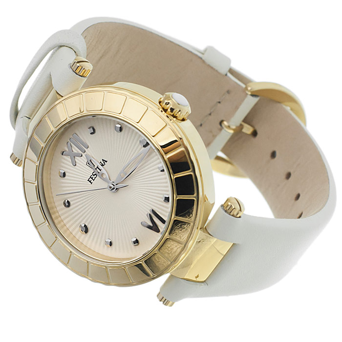 zegarek Festina F16647-2 złoty Trend - miniatura 4