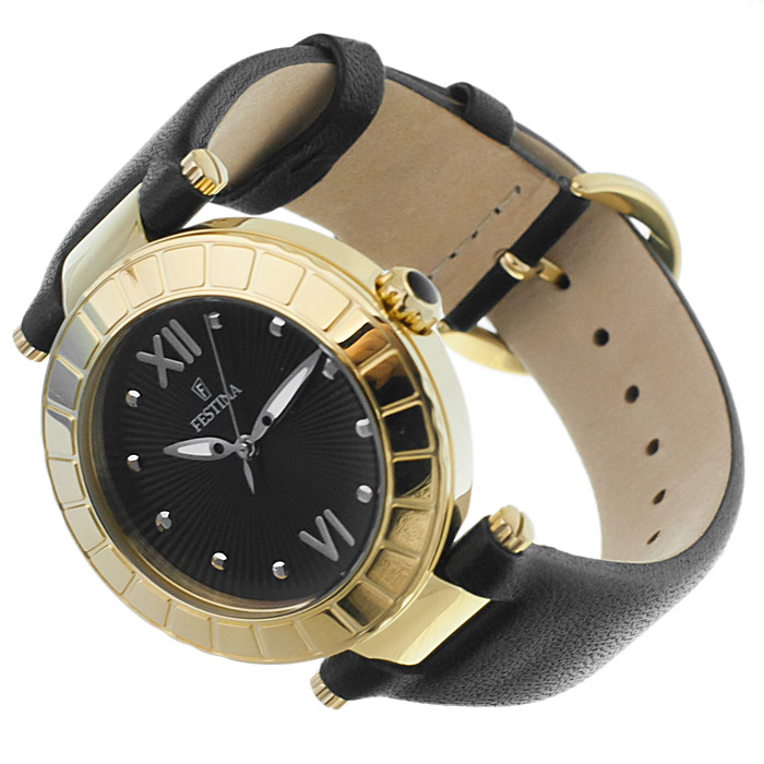 zegarek Festina F16647-3 złoty Trend - miniatura 4