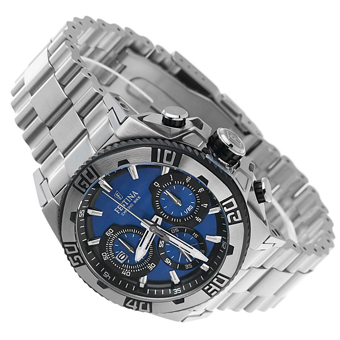 zegarek Festina F16658-6 srebrny Tour De France - miniatura 4