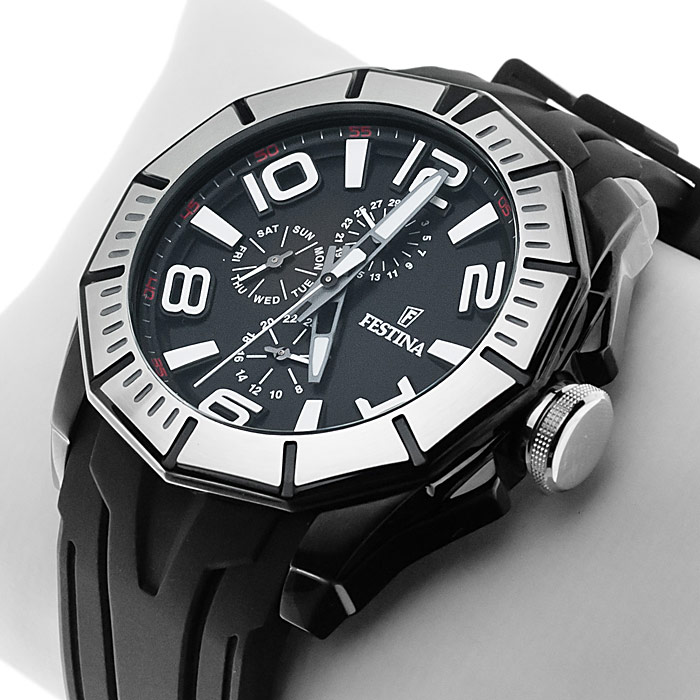 Festina F16670-8 Trend zegarek męski sportowy mineralne - miniatura 5