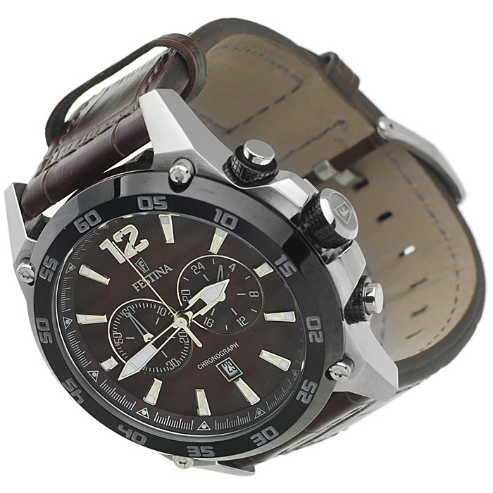 zegarek Festina F16673-3 Chronograph Trend mineralne - miniatura 8