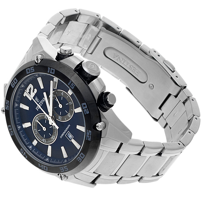 zegarek Festina F16680-2 srebrny Chronograf - miniatura 7