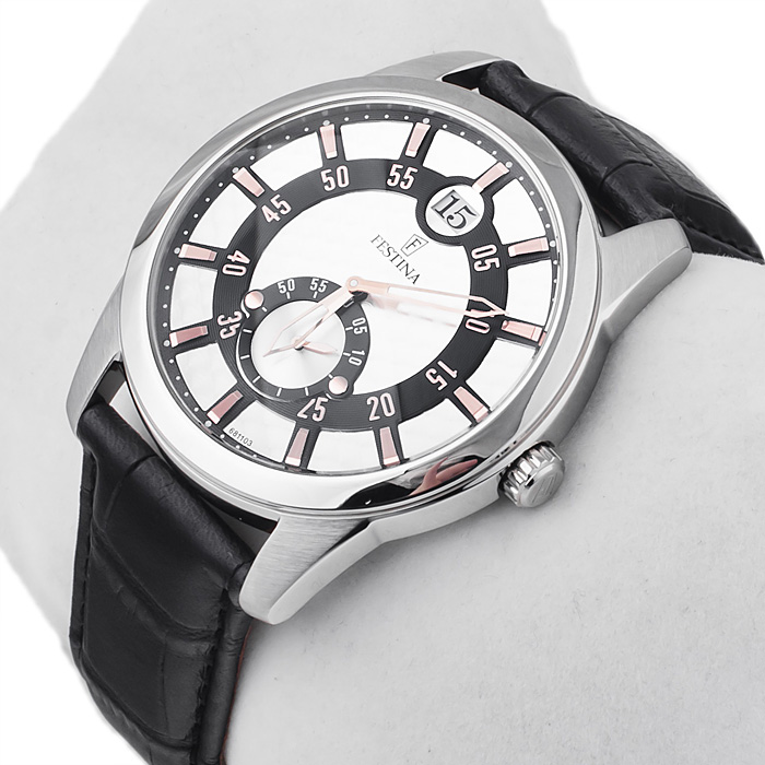 zegarek Festina F6811-3 srebrny Classic - miniatura 2