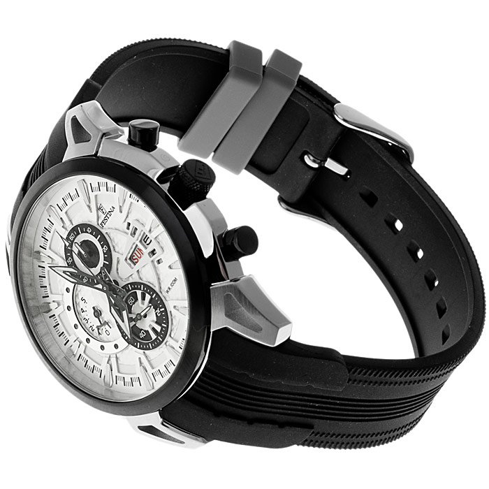 zegarek Festina F6820-1 srebrny Sport - miniatura 4