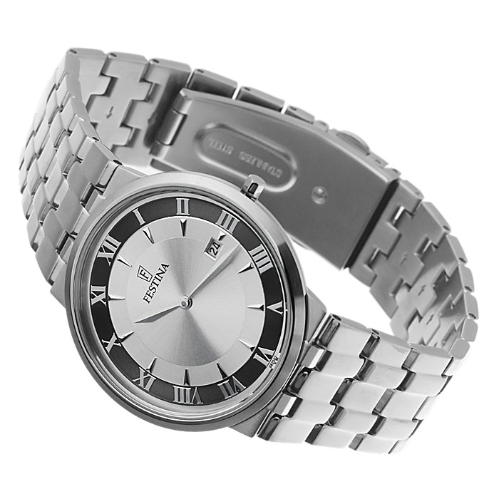 zegarek Festina F6825-2 srebrny Classic - miniatura 4