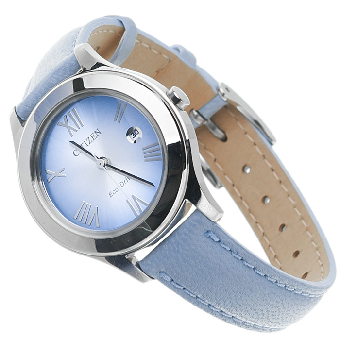 zegarek Citizen FE1040-13L srebrny Leather - miniatura 4