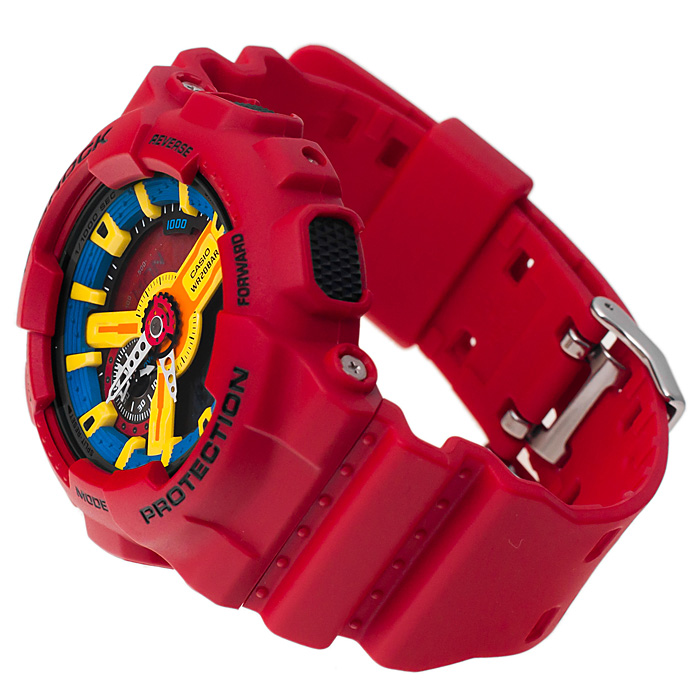 zegarek G-Shock GA-110FC-1AER czerwony G-Shock - miniatura 4