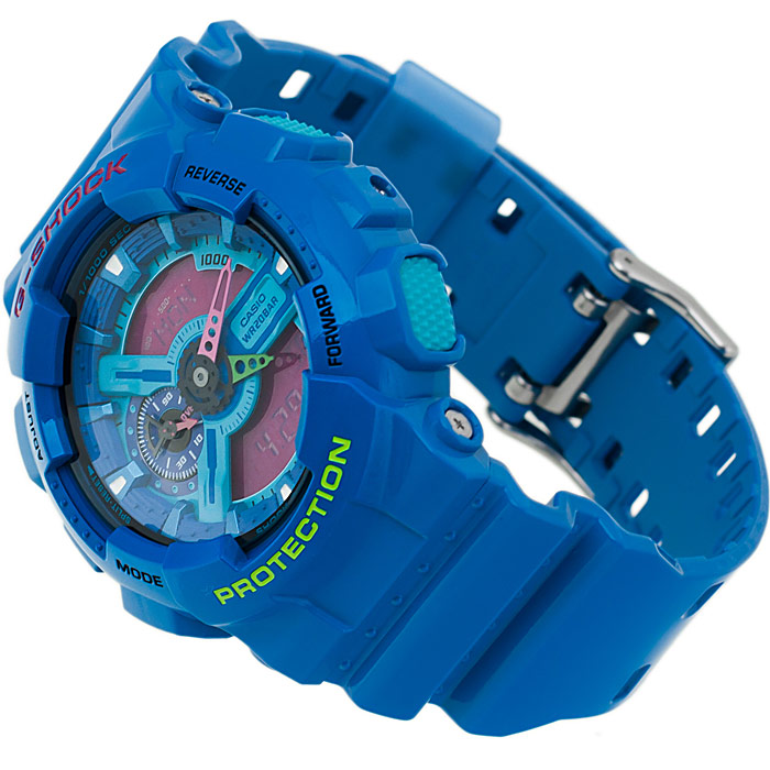 zegarek G-Shock GA-110HC-2AER niebieski G-Shock - miniatura 4