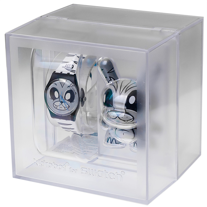 Swatch GB250 Swatch-Bengali Originals Gent fashion/modowy zegarek czarny - miniatura 4