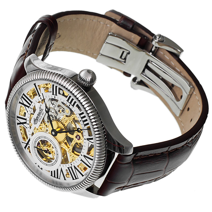 zegarek Ingersoll IN7904WHG srebrny Bison - miniatura 4