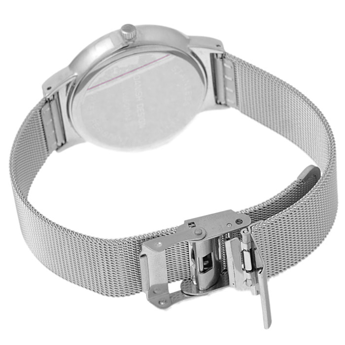 Danish Design IV66Q1012 Bransoleta zegarek damski klasyczny mineralne - miniatura 5