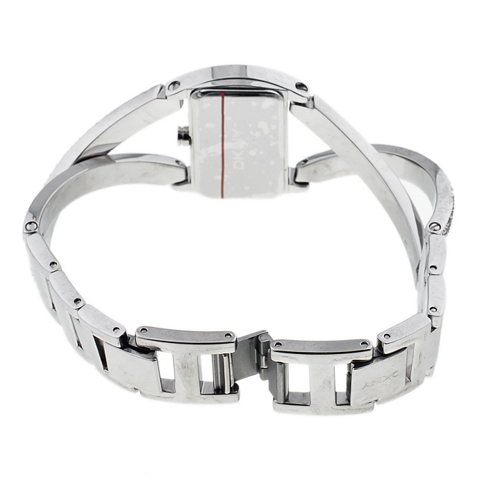 DKNY NY4478 Bransoleta fashion/modowy zegarek srebrny - miniatura 5