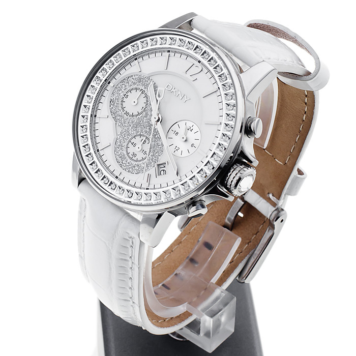 DKNY NY4695 Pasek zegarek damski fashion/modowy mineralne - miniatura 3