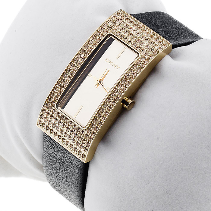 zegarek DKNY NY4971 złoty Pasek - miniatura 2