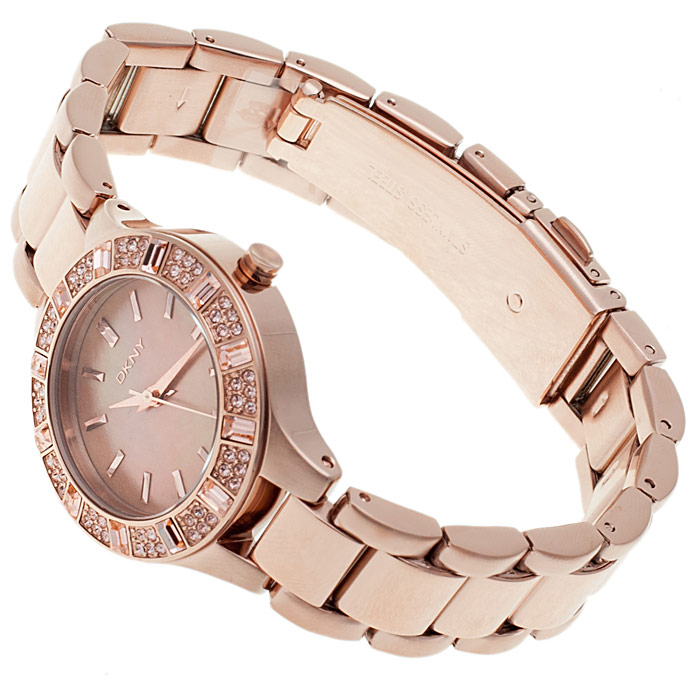 zegarek DKNY NY8486 różowe złoto Bransoleta - miniatura 4