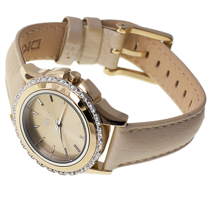 zegarek DKNY NY8702 złoty Pasek - miniatura 4