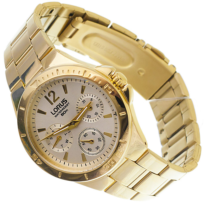 zegarek Lorus RP610BX9 złoty Fashion - miniatura 6
