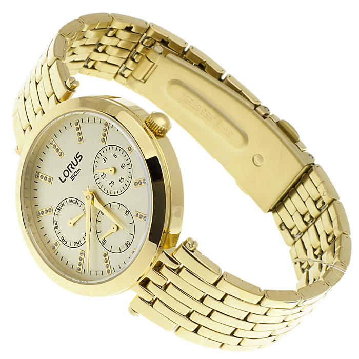 zegarek Lorus RP646BX9 złoty Fashion - miniatura 4