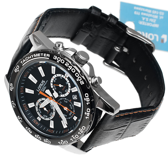 zegarek Lorus RT315BX9 srebrny Sportowe - miniatura 4