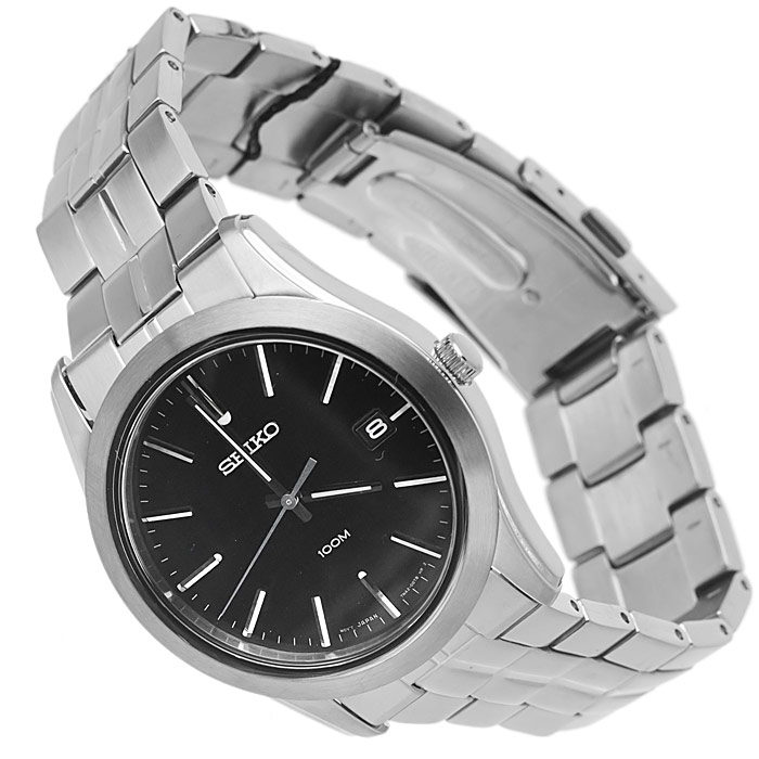 zegarek Seiko SGEE43P1 srebrny Classic - miniatura 4