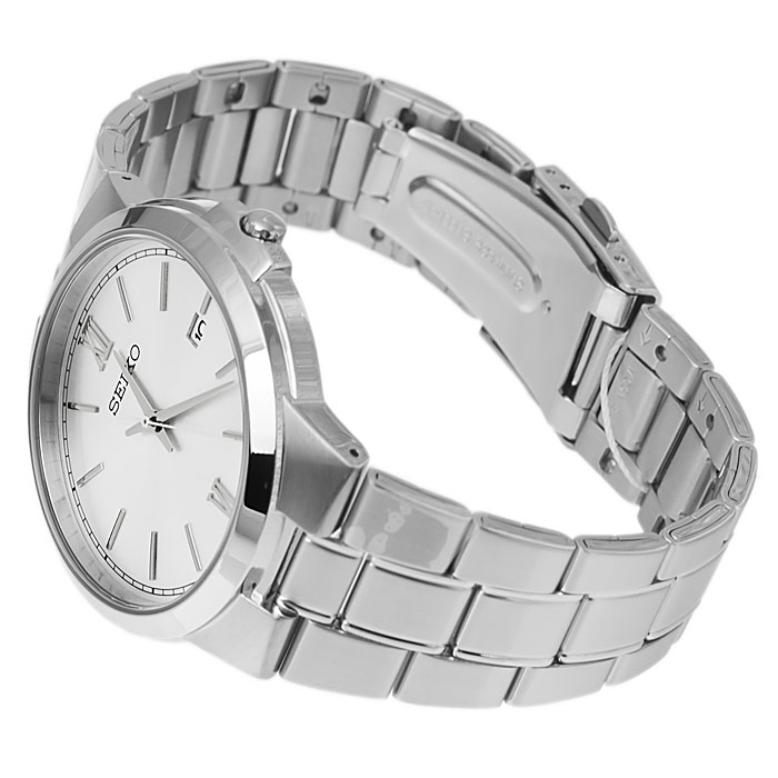 zegarek Seiko SGEG41P1 srebrny Classic - miniatura 4