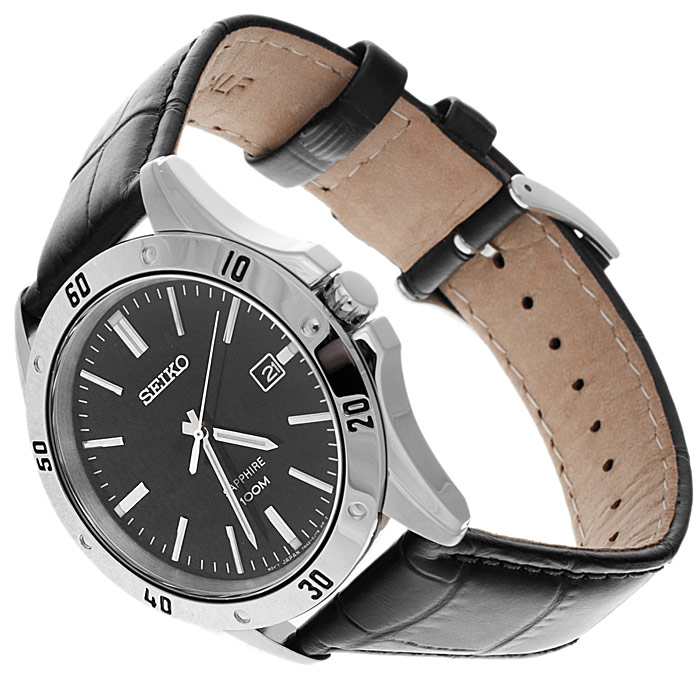 zegarek Seiko SGEG55P2 srebrny Classic - miniatura 4