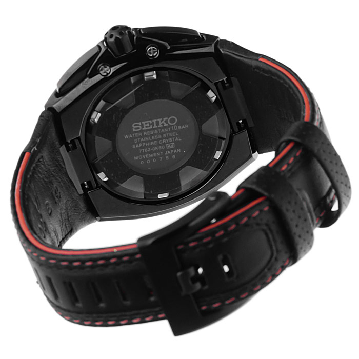 Seiko SNAE37P1 zegarek Sportura z chronograf - miniatura 5