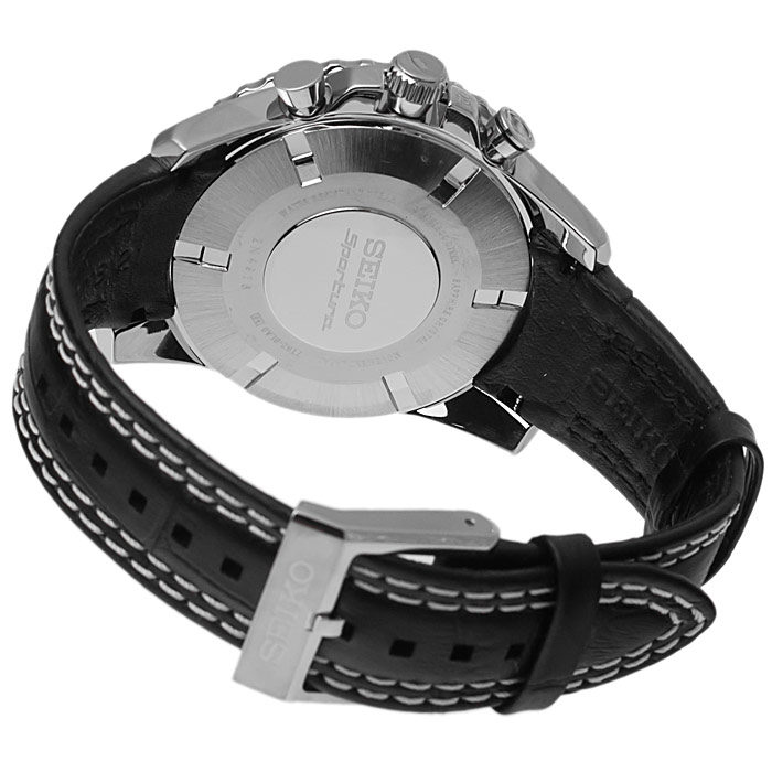Seiko SNAE95P2 Sportura zegarek męski sportowy szafirowe - miniatura 5