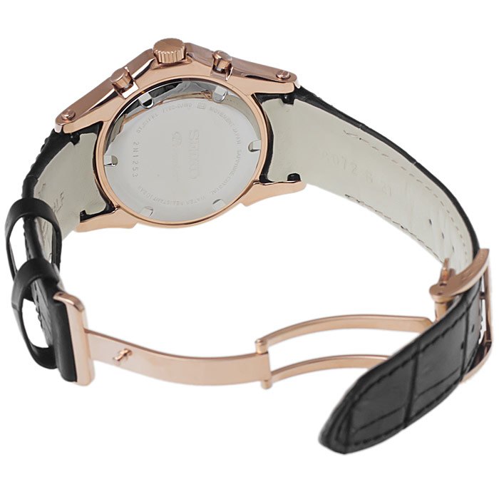 Seiko SNAF24P1 Premier zegarek męski klasyczny szafirowe - miniatura 5